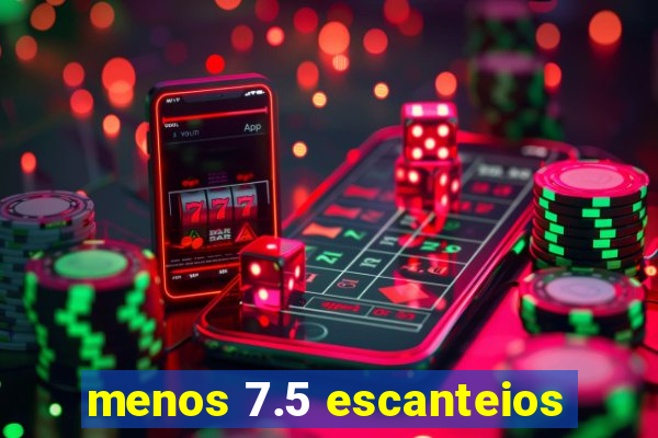 menos 7.5 escanteios